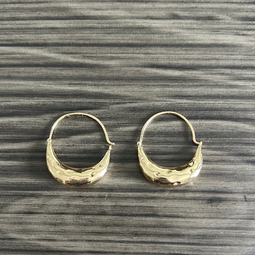 Elegant Gold Hoop Earrings